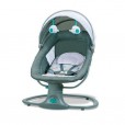Cadeira infantil swing automática bluetooth verde