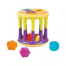 Brinquedo Cilindro De  Encaixar Educativo Colorida +5m Pimpolho