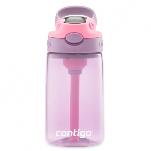 Garrafa Kids AutoSpout Tritan 414Ml Rosa E Roxo 100% LIVRE de BPA Contigo