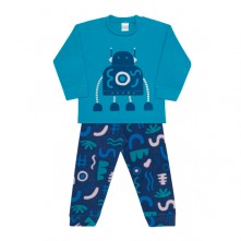 Pijama Infantil Microsoft Parque 3 Anos Dedeka 