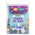 Livro Pintura Mágica Fundo Do Mar Revelando As Cores do Arco-íris +3 Anos Happy Books