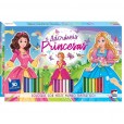 Meu Incrível Livro Kit Brilhante P/Colorir Adoráveis Princesas +3 Anos Happy Books