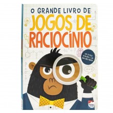 O Grande Livro De Jogo De Raciocínio C/70 Peças Happy Books 