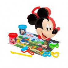 Brinquedo Infantil Matela Mickey 3D Com Massinha Multikids