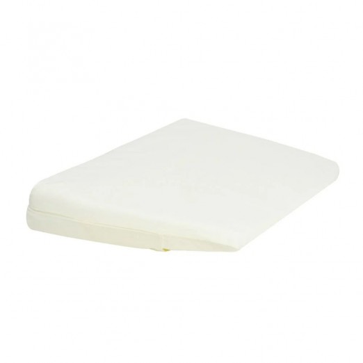 Travesseiro Confort Liso Branco Para Berço 59cm x 36cm Papi