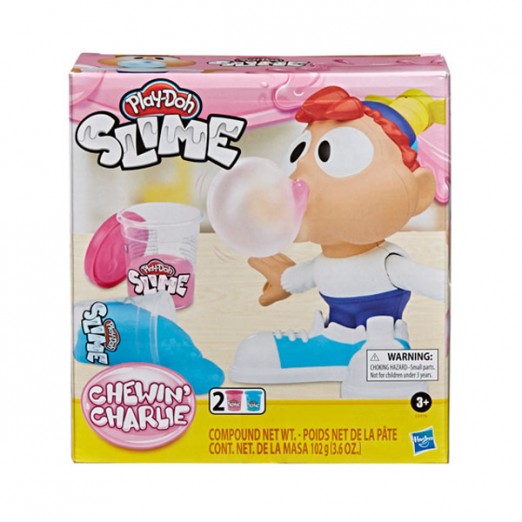 Brinquedo slime play doh chewin charlie 84g hasbro