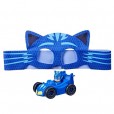 Brinquedo Infantil Para Menino Carrinho Azul E Máscara PjMasks Catboy Hasbro3 Anos