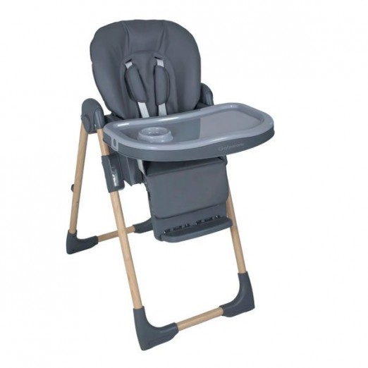 Cadeira de Alimentação Infantil Alta Jig Gray Galzerano