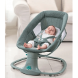 Cadeira infantil swing automática bluetooth verde