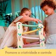 Brinquedo Infantil Torre De Madeira Boho Chic Tiny Love