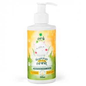 Shampoo Infantil 100% Natural com Extratos de Aloe Vera e Camomila Verdi Natural
