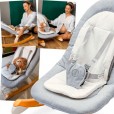Cadeira de Descanso Para Bebê Reclinável Moderno Tecido Lavável 0 a 9Kg Bouncer Eternity Singular Baby