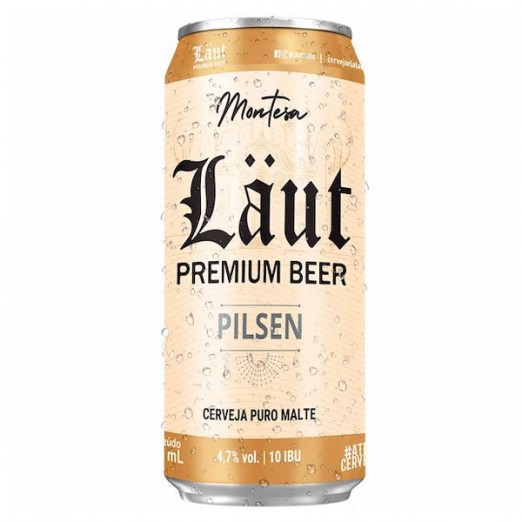 Cerveja Laut Lata Premium Bear  Puro Malte 269ml