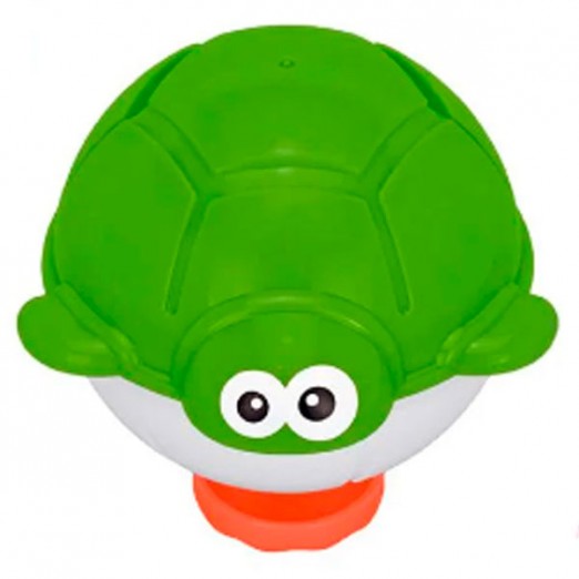 Brinquedo Infantil Para O Banho Tartaruga Verde Pimpolho