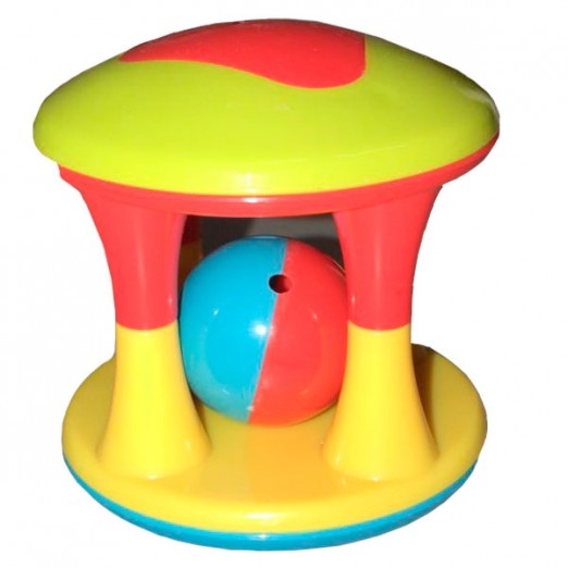 Brinquedo Infantil  Chocalho Ampulheta Colorida  Pimpolho