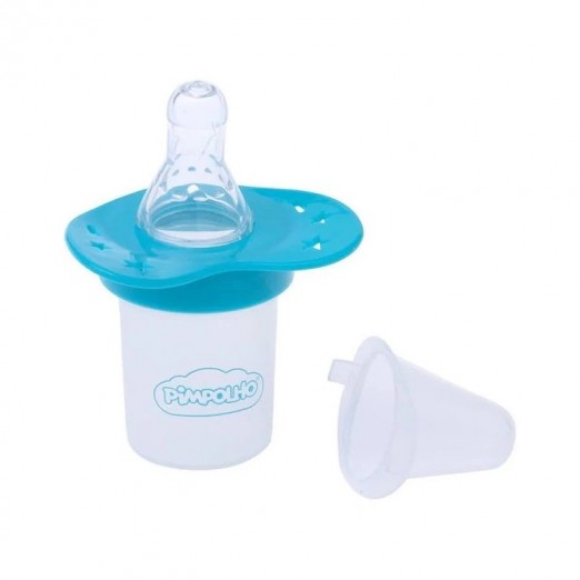 Dosador De Remédio Para Bebês 25ml Azul Pimpolho