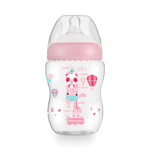 Mamadeira first moments rosa algodão doce fisher price