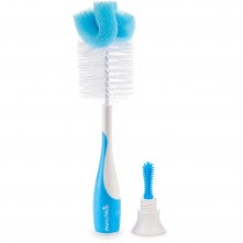 Escova de Mamadeira Limpeza Munchkin Azul
