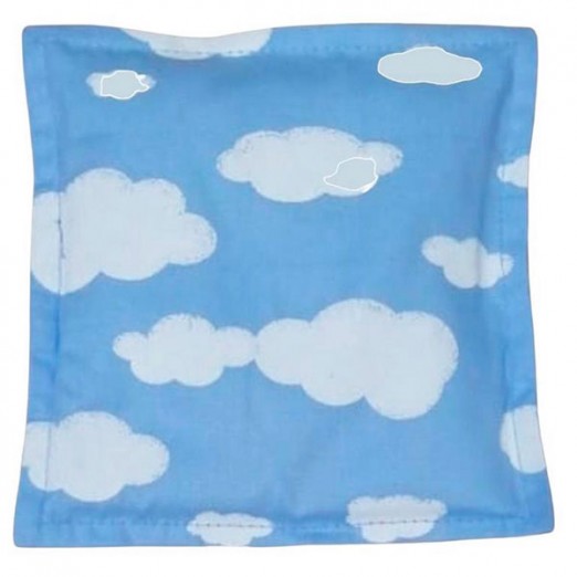 Bolsa De Cólica Para Bebê Sem Cinta Nuvem Azul Bebê Sem Cólica