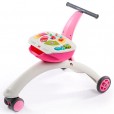 Andador e Triciclo Infantil 5 em 1 Pink Roda Dianteira Giratória 360º Tiny Love