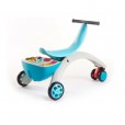 Andador e Triciclo Infantil 5 em 1 Azul Roda Dianteira Giratória 360º Tiny Love