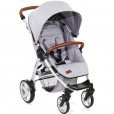 Carrinho Para Bebê Abc Design Avito Graphite Grey Acopla Bebê Conforto Risus 0 a 15kg