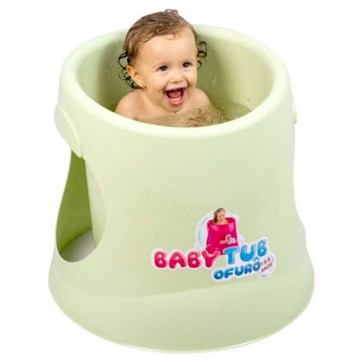 BabyTub Ofurô Infantil Verde 1 a 6 Anos