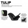 Bebê Conforto Abc Design Tulip Storm Travel System Acopla Carrinho Salsa 4 e Treviso 3  Até 13kg