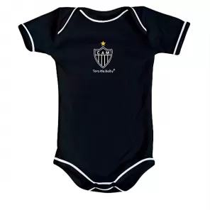 Body Bebê Atlético Preto GG Torcida Baby