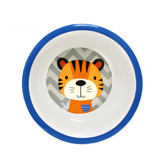 Bowl Infantil Tigre 6M+ Microondas, Freezer ou Lava Louças Clingo