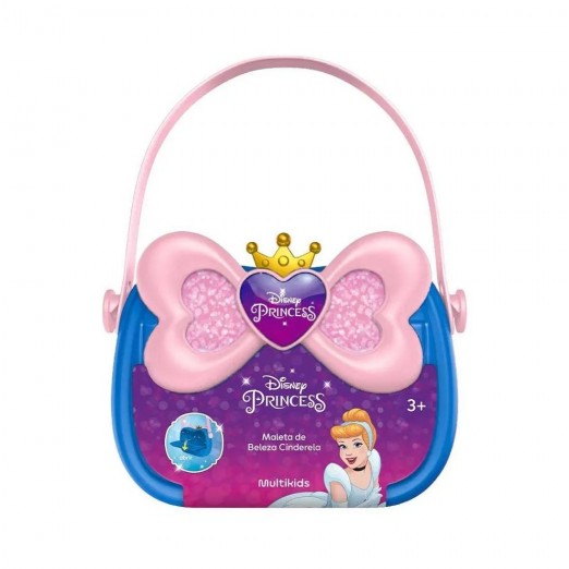Maleta Infantil de Beleza Cinderela Disney Princesas c/ Acessórios +3 Anos Multikids