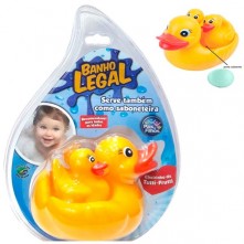 Brinquedo Infantil Para Banho Pata Mãe Pais & Filhos
