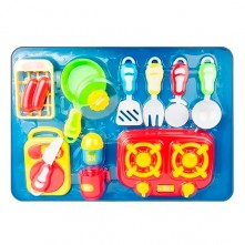 Brinquedo Infantil Kit Cozinha Animada Multikids