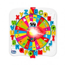 Roda roda brinquedo bilingue chicco