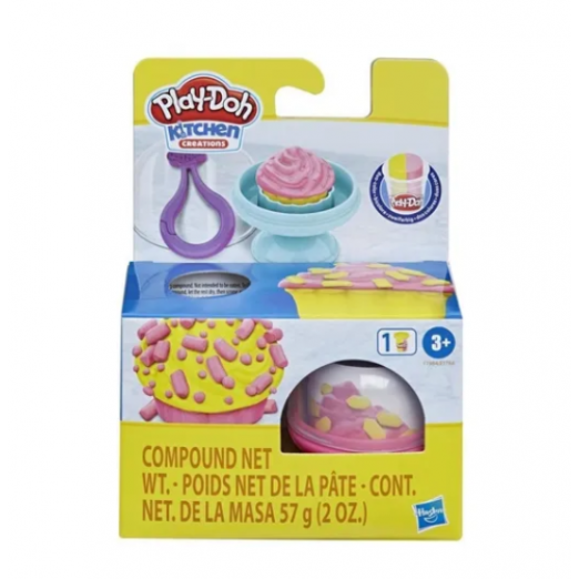 Massinha de modelar play-doh cupcakes e macarons 57g hasbro