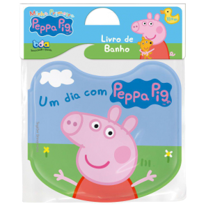 Brinquedo De Banho Livro Minha Primeira Peppa Pig