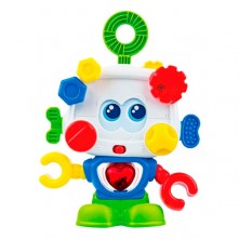 Robô bebê colorido - winfun