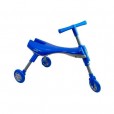 Triciclo Infantil Dobrável Azul E Cinza 20kg Clingo
