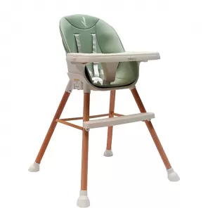 Cadeira Alimentação Executive 5 em 1 Verde Premium Baby 