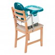 Cadeira De Refeição Infanti Mila Azul 2 Posições De Reclínio