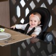 Cadeira De Alimentação Infanti Pepper Green Lush Com 7 Posições de Altura 0m à 18Kg