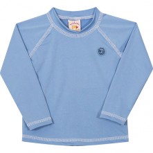 Camiseta Infantil Azul Nini E Bambini 08 Anos