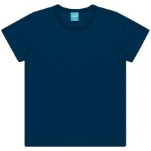 Camiseta Infantil Azul Marinho Kamylus 06 A