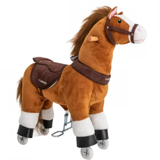 Brinquedo Cavalo Infantil Montaria Uppi Até 40kg Marrom Kiddo