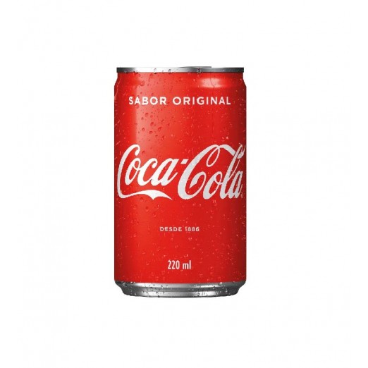 Refrigerante De Lata Coca Cola Original 220ml