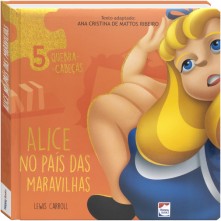 Livro Infantil Alice no País das Maravilhas Happy Books