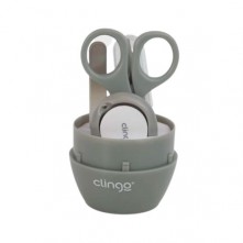 Kit Manicure Infantil Cinza Clingo