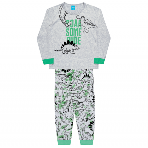 Conjunto Pijama Infantil Masculino Tamanho 3 Anos Kamylus