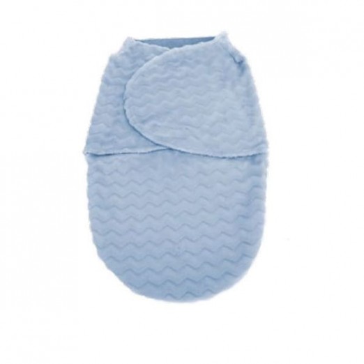 Saco De Dormir Infantil Super Soft Azul