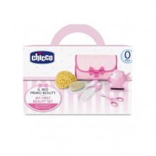 Kit de higiene para recém nascidos chicco rosa
